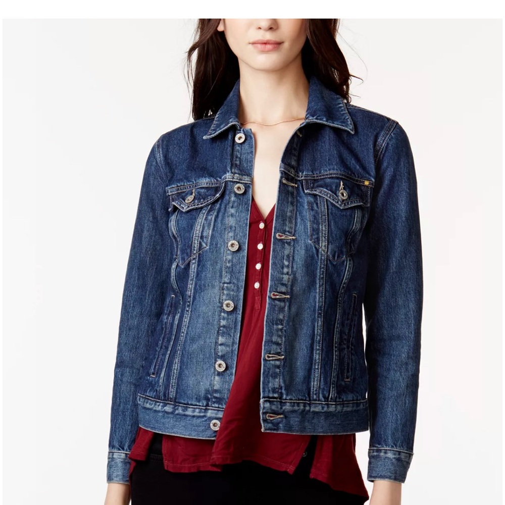 LUCKY BRAND
Cotton Denim Trucker Jacket